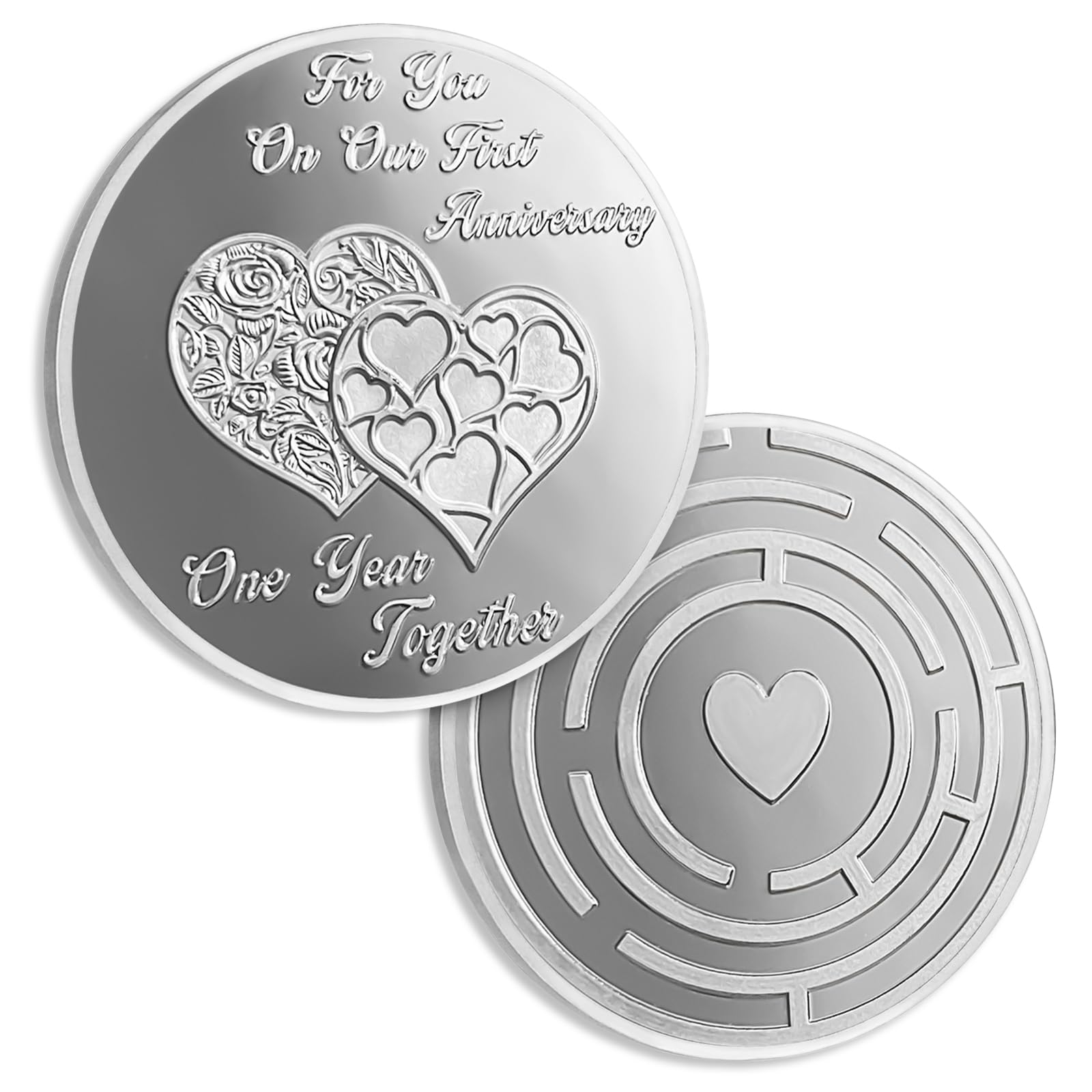 We Are Together 1st Wedding Anniversary Coin mysite