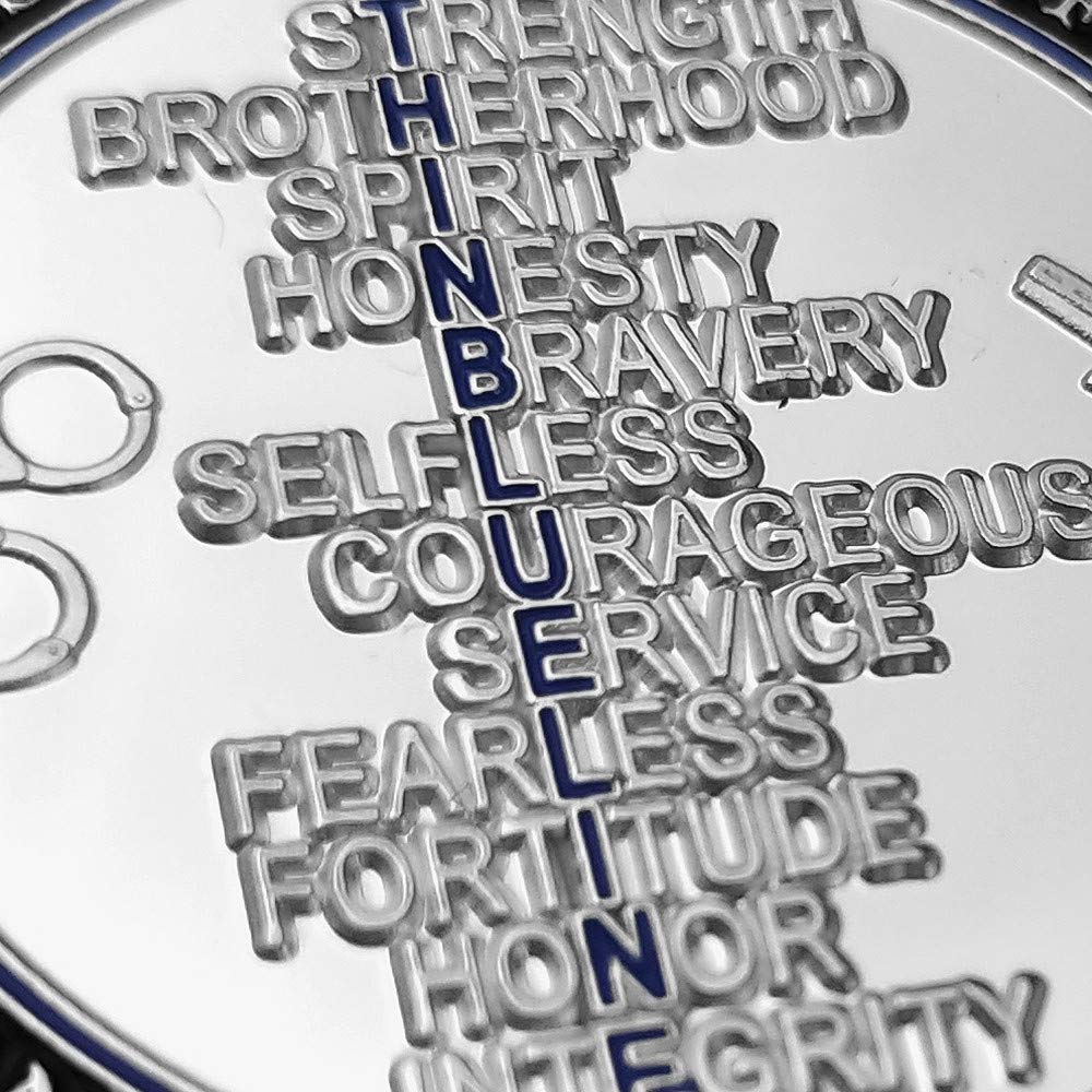 Thin Blue Line Police Officers Challenge Coin mysite
