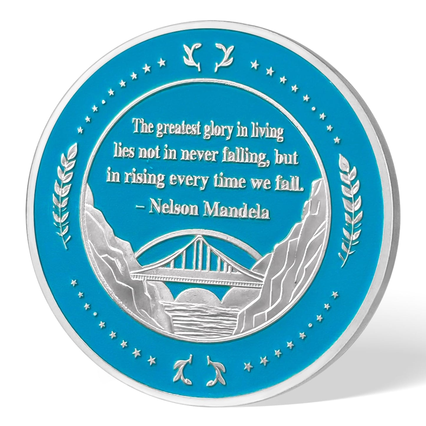 Personalized Mountain Cabin Sobriety Coin mysite