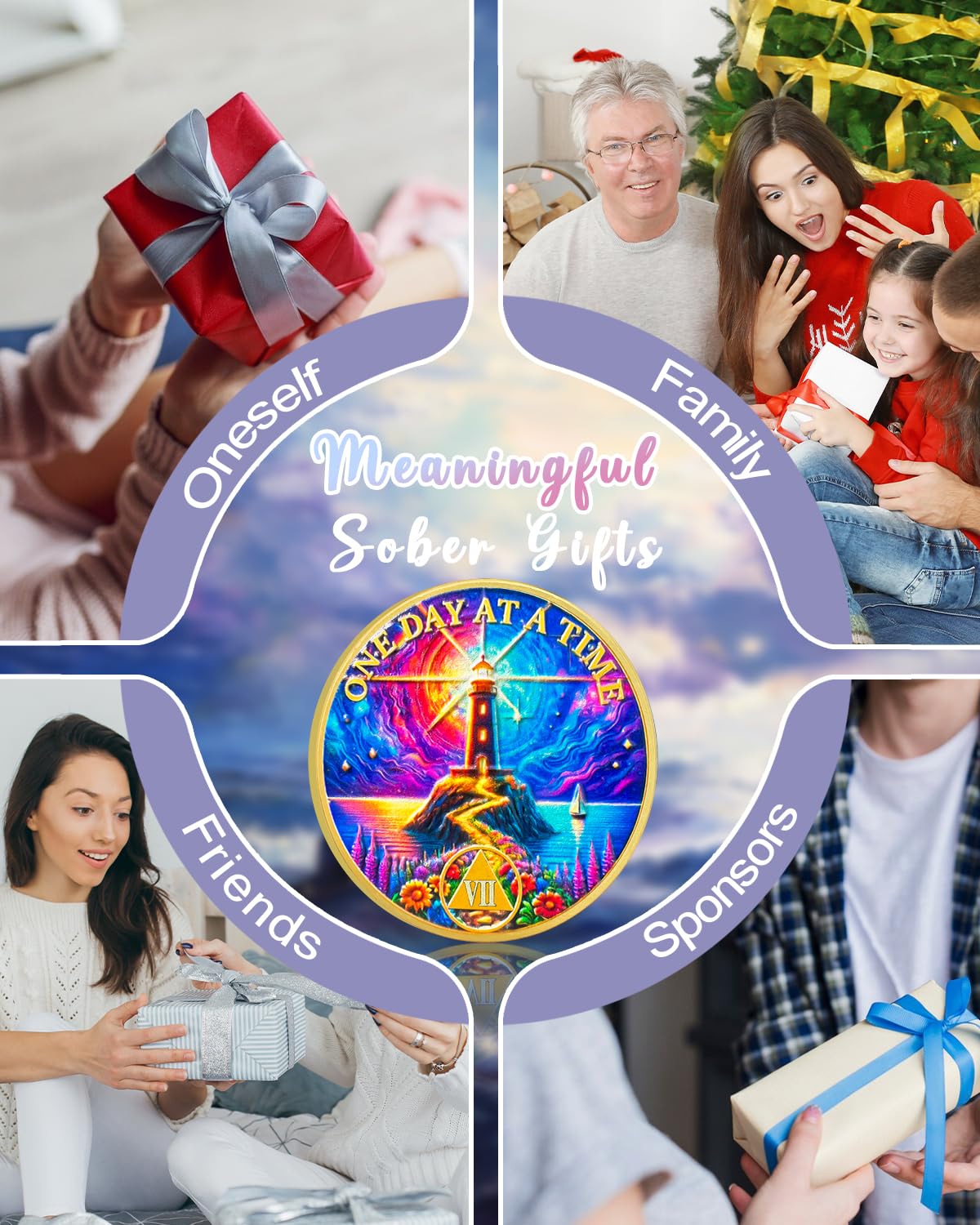 Personalized Recovery One Day at a Time  Sobriety Coin mysite