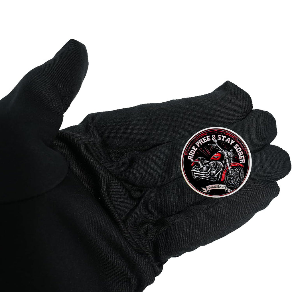 Inspirational Recovery Motorcycle Soberity Challenge Coin mysite