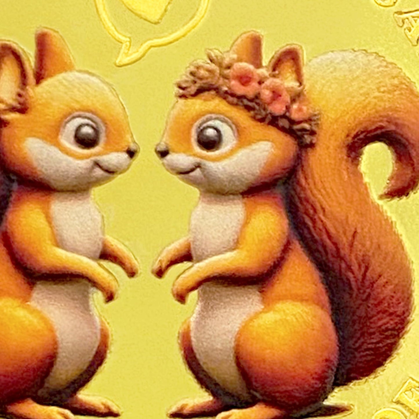 Love Squirrel Anniversary Commemorative Coin mysite