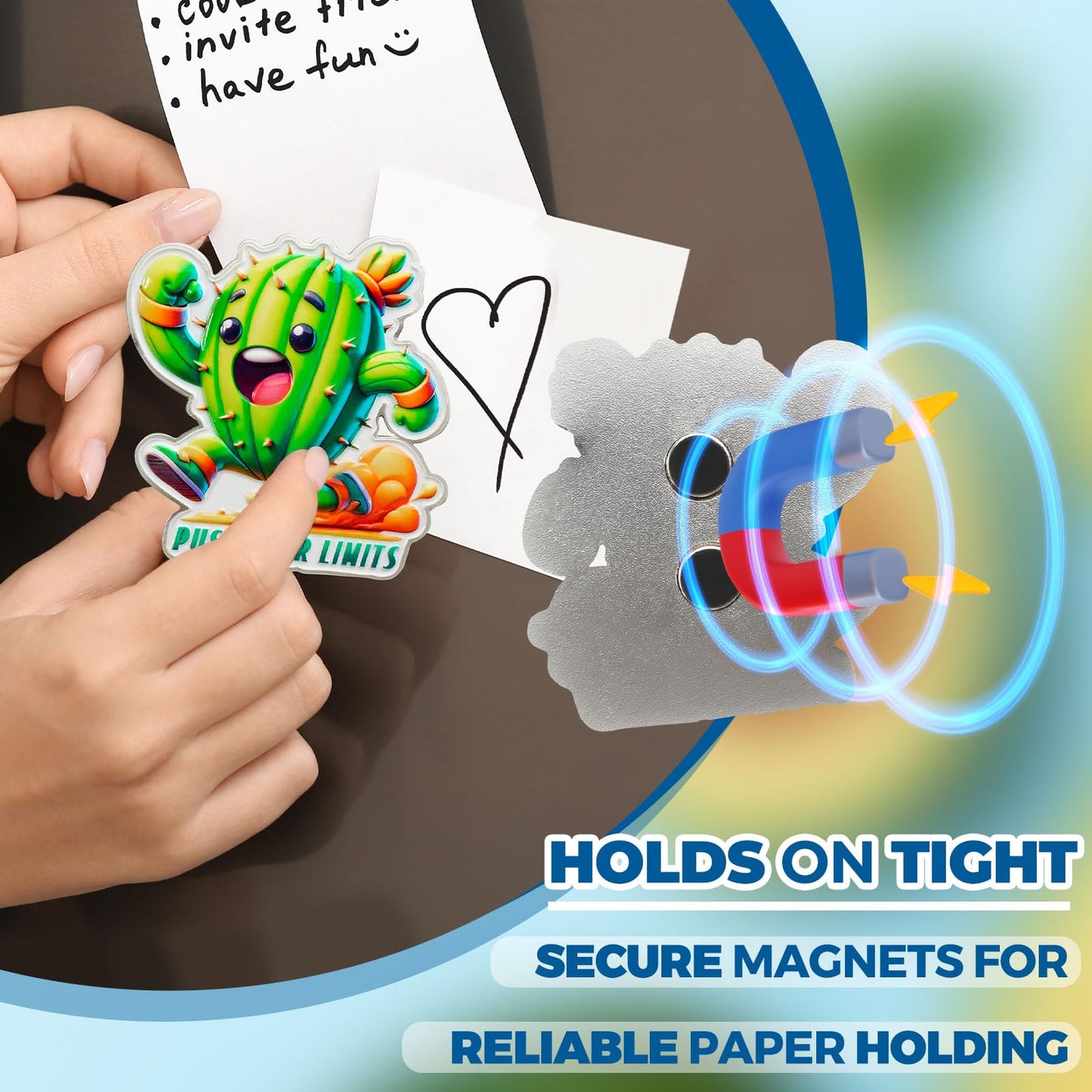 Push Your Limits Motivational Funny Fridge Magnets mysite