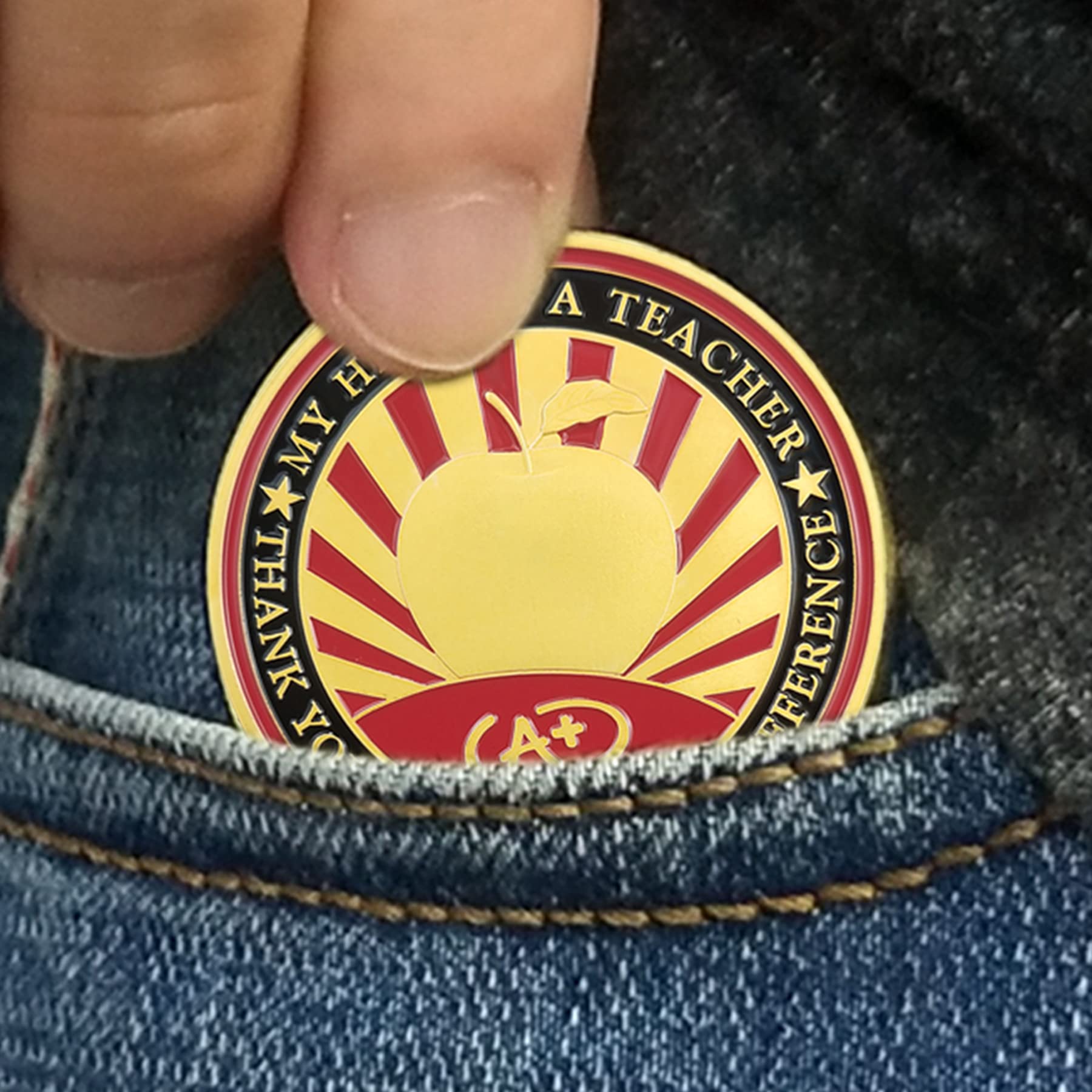 Thank You Teacher Appreciation Challenge Coin mysite