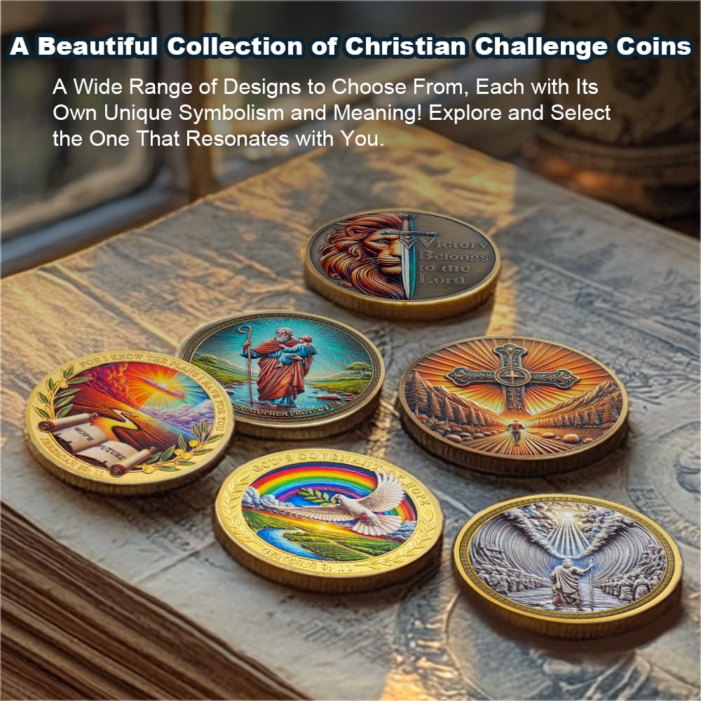 Inspring Jeremiah 29:11 Verse Hope & Future Christian Challenge Coin mysite