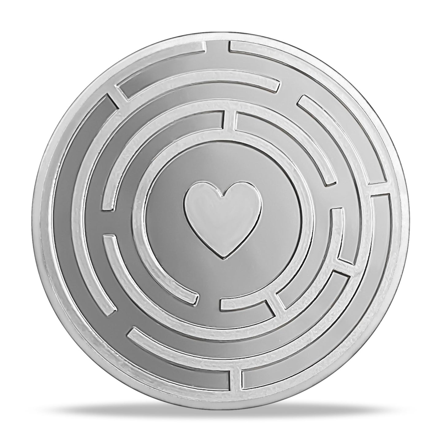 Double Heart Anniversary Coin mysite