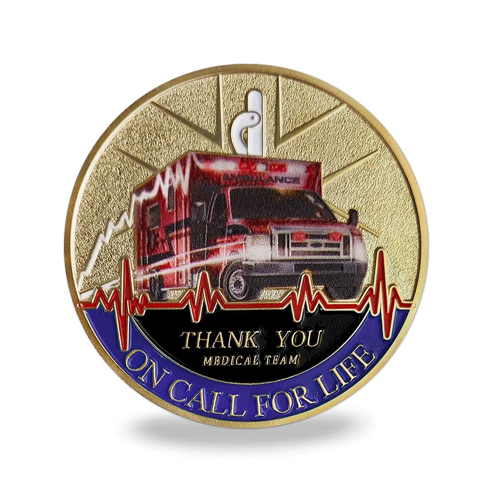 Paramedic's Prayer EMT EMS Challenge Coins mysite