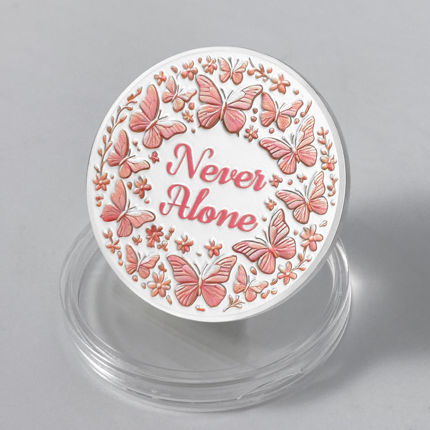 Never Alone Original Recovery Sisters Sobriety  Coin mysite