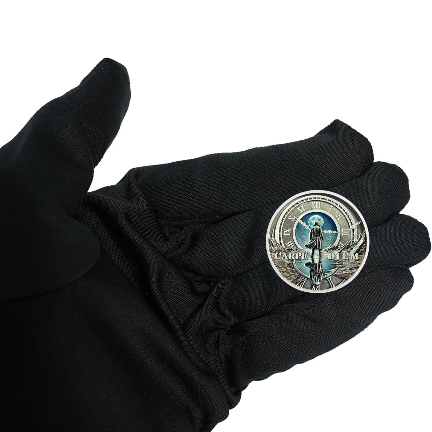 Time Traveler Overcoming Life's Challenge Coin mysite