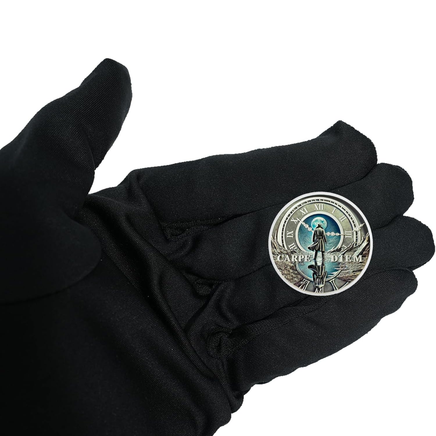 Time Traveler Overcoming Life's Challenge Coin mysite
