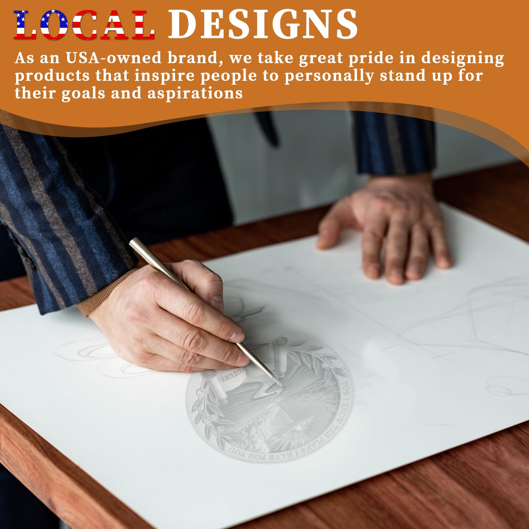 Hope and Future Bible Verse Christian Challenge Coin with Jeremiah 29:11 mysite