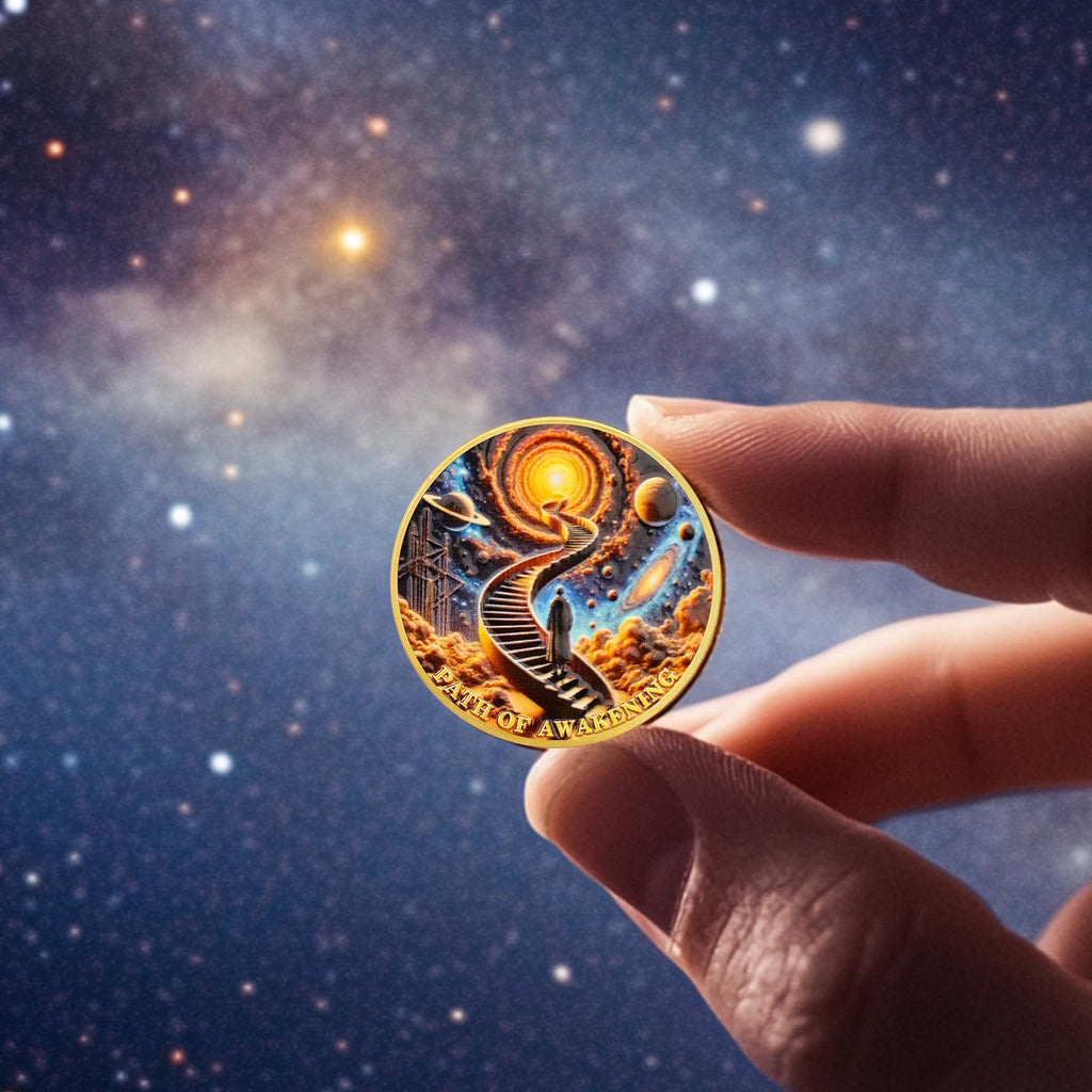 Cosmic Steps Path of Awakening Sobriety Coin mysite