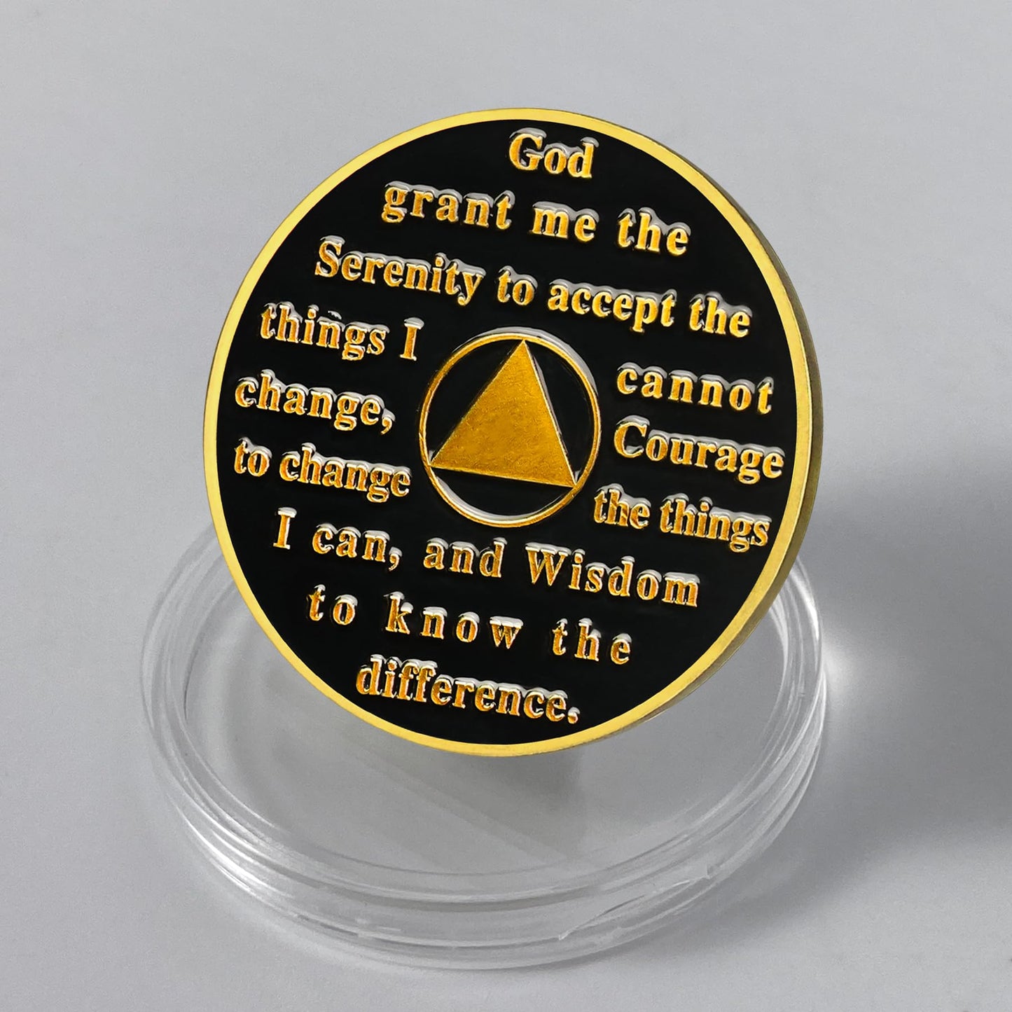 Personalized Powerful Woman Sobriety Coin mysite