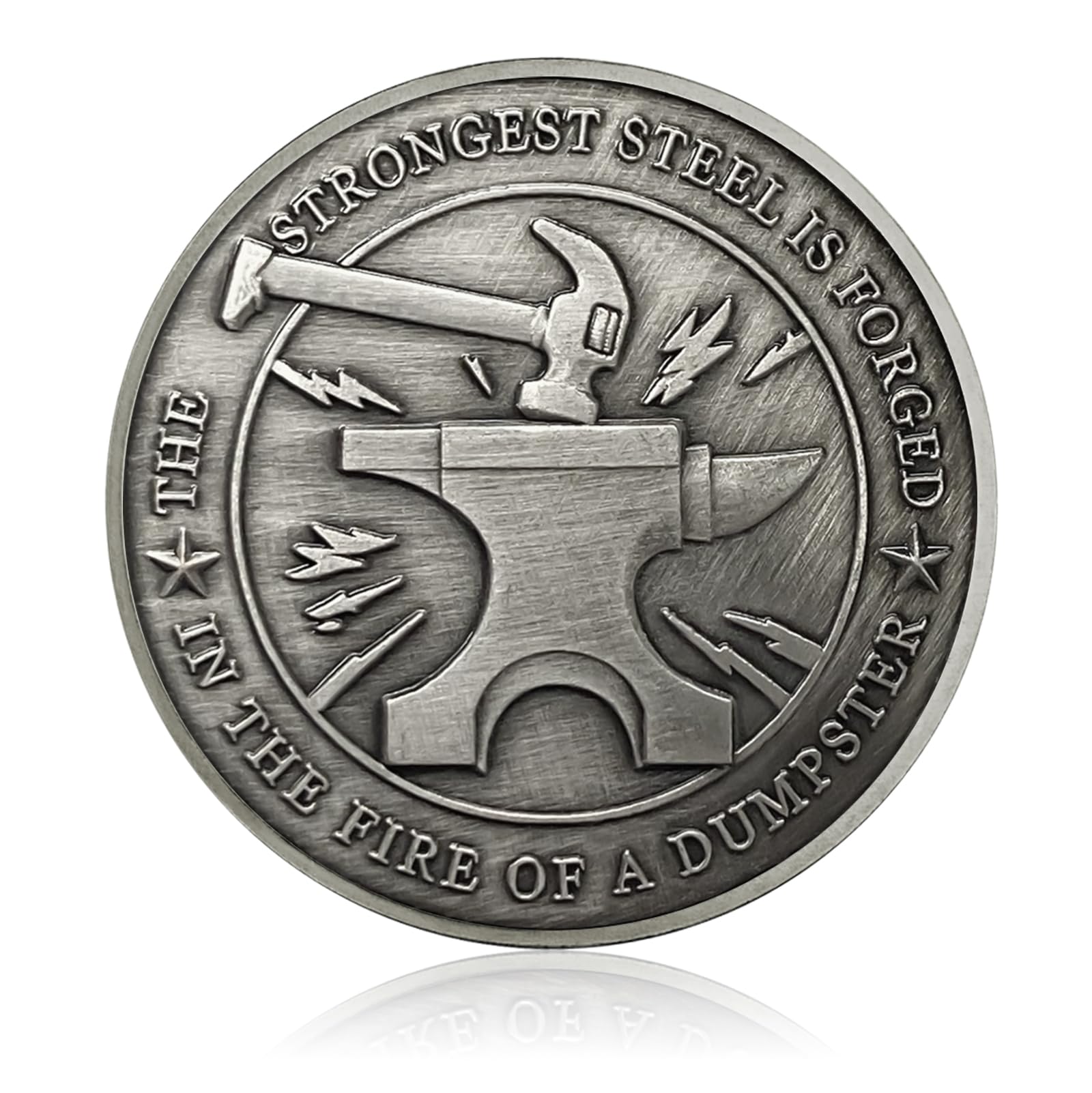 Hilarious Medallion for Staff Dumpster Fire Coin mysite