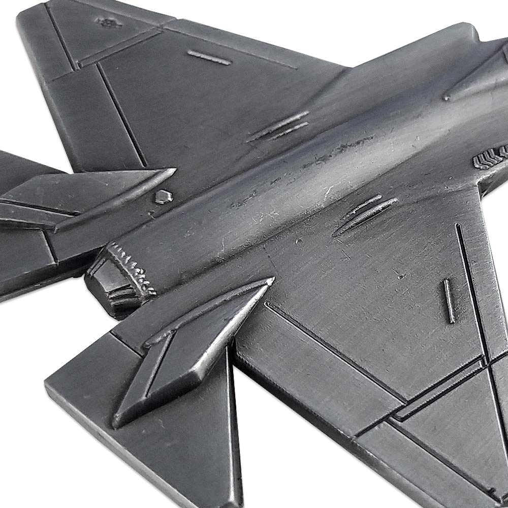 US Air Force Challenge Coin Colorized F-35 Lightning II Fighter Jet Military Coin for Airman ASmileIndeep