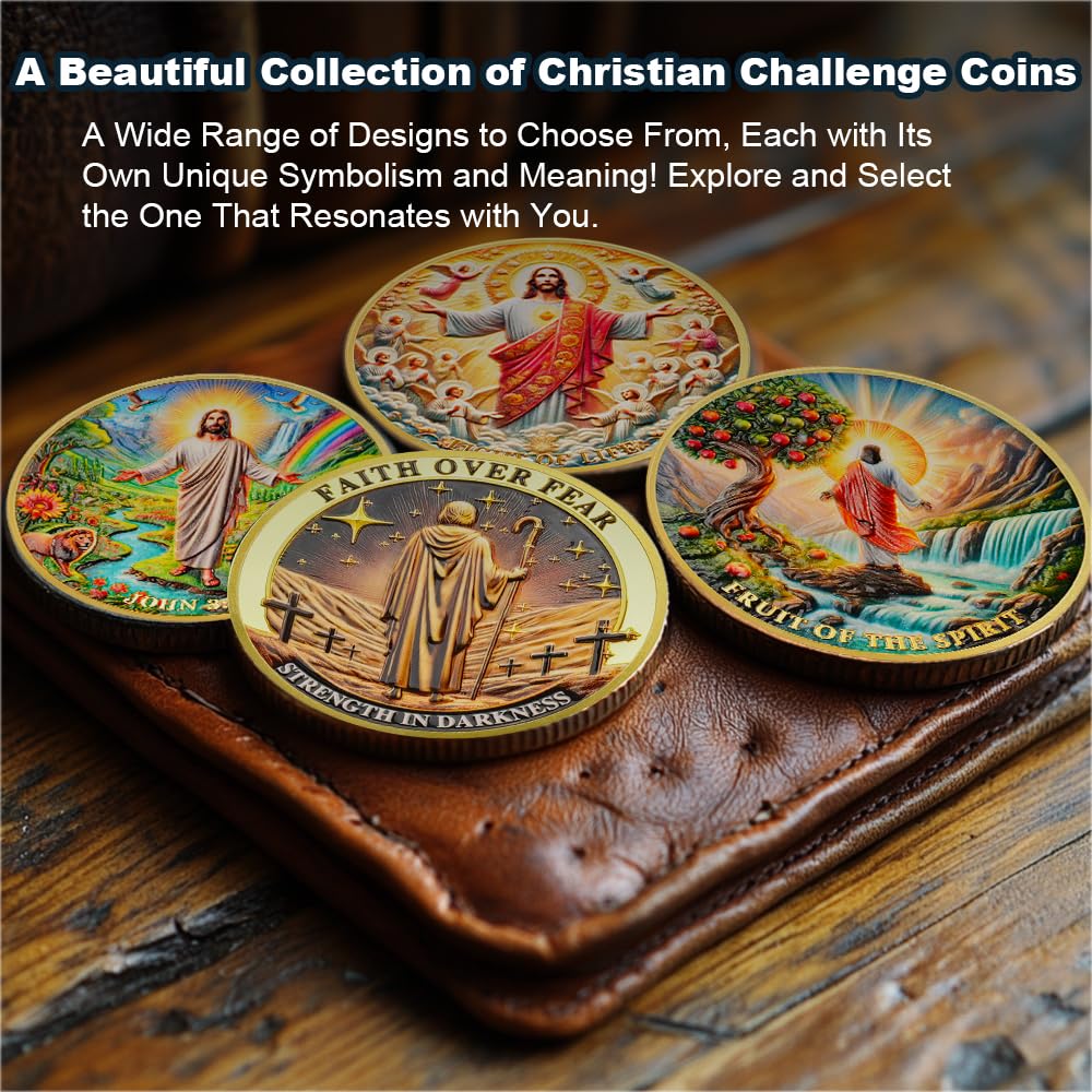 Fruit of The Spirit Christian Challenge Coin mysite