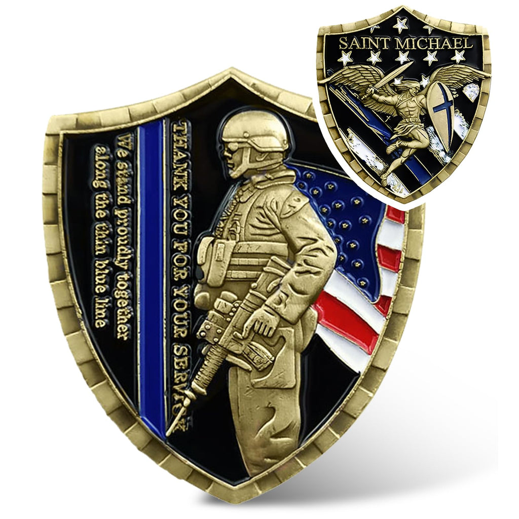 St. Michael Law Enforcement Challenge Coin mysite
