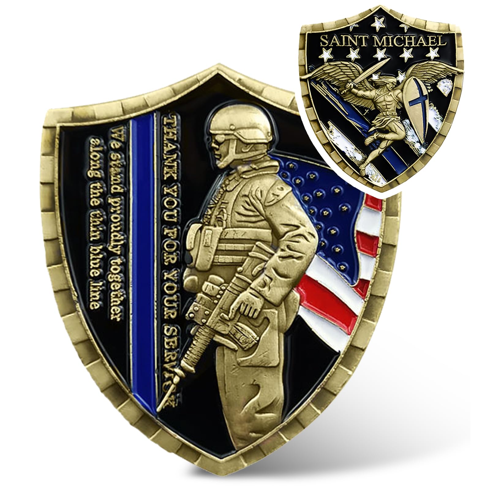 St. Michael Law Enforcement Challenge Coin mysite