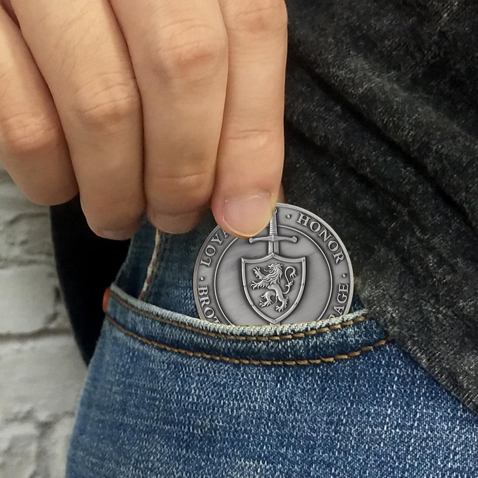 Knights' Roundtable Knights Templar Challenge Coin mysite