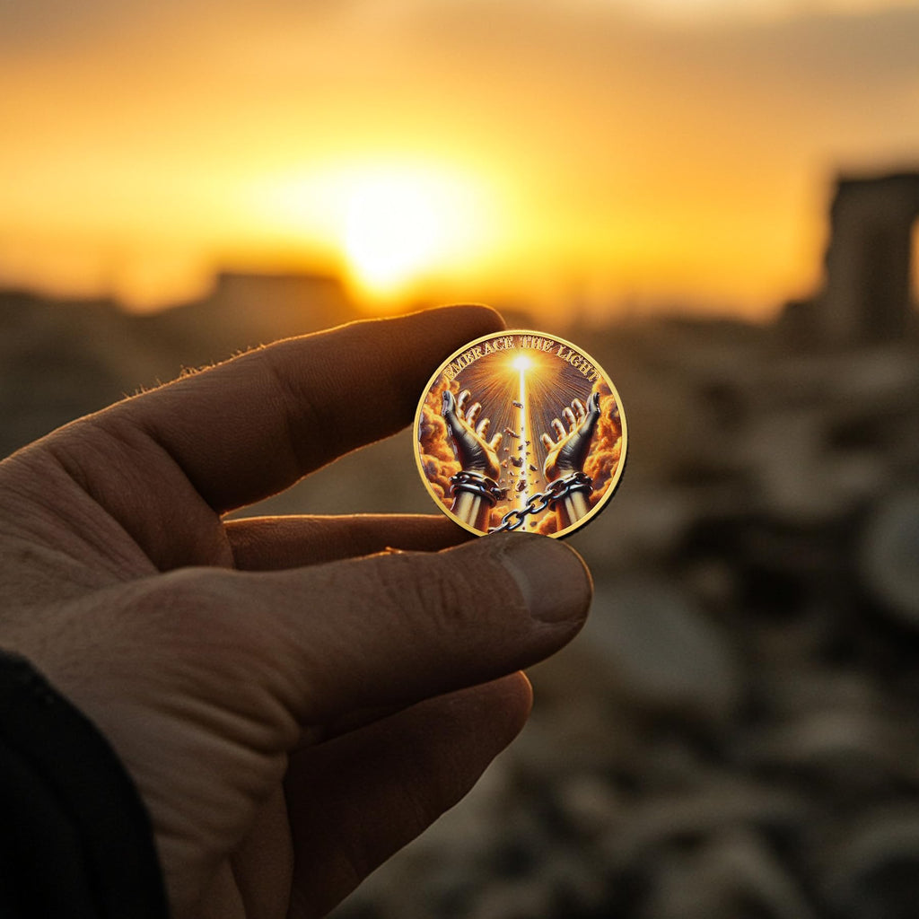 Breaking The Shackles Affirmation Sobriety Coin mysite