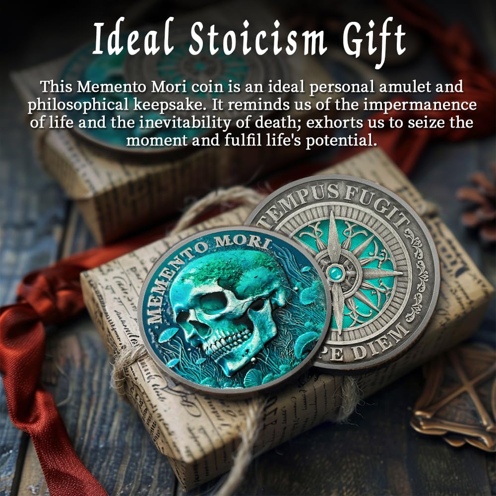 Memento Mori Coin Skull Challenge Coin mysite