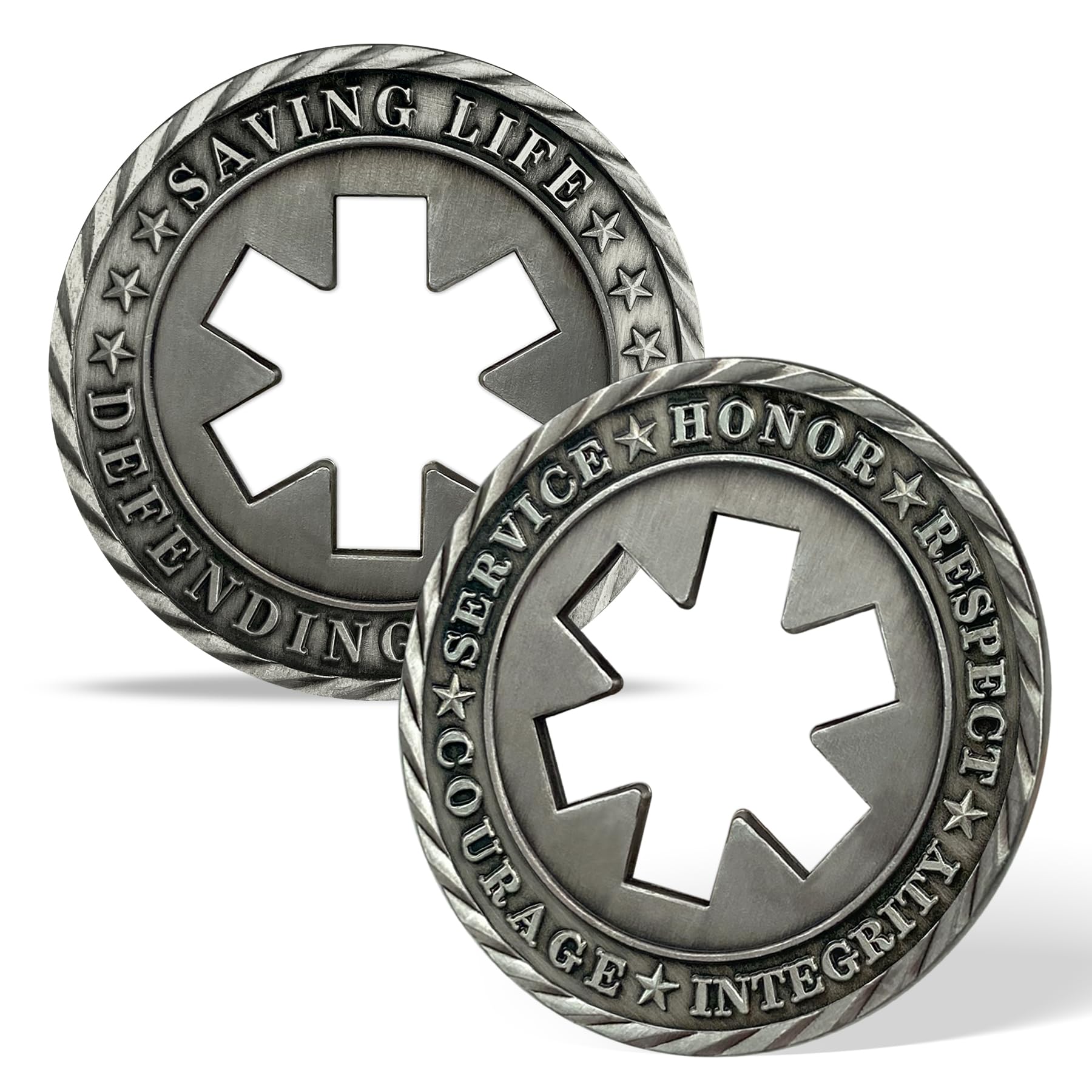Emergency Medical Services Logo EMS Challenge Coin EMS mysite