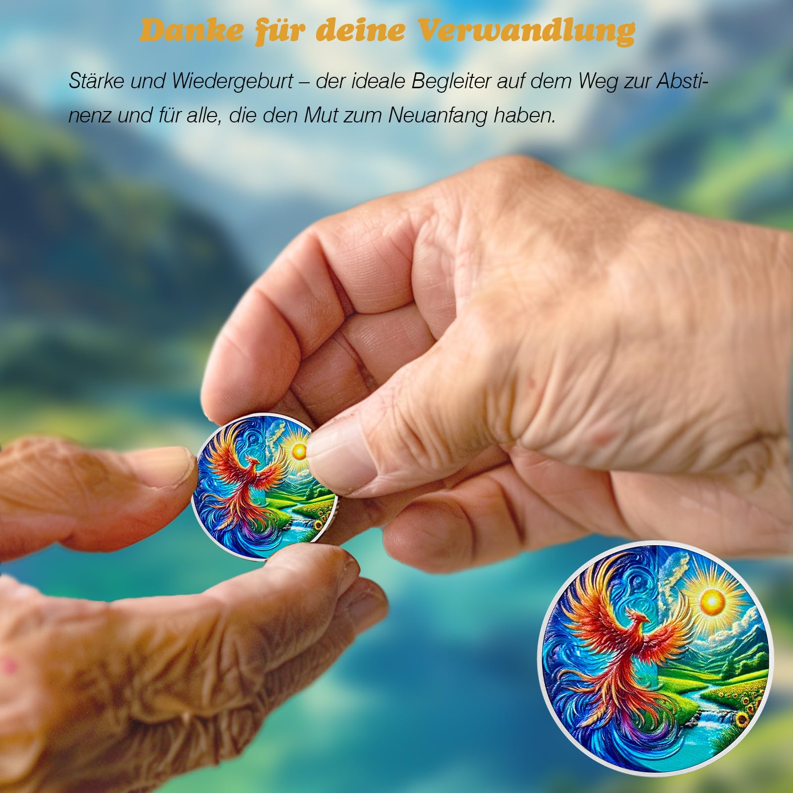 Phoenix Chaos and Light Sobriety Coin mysite