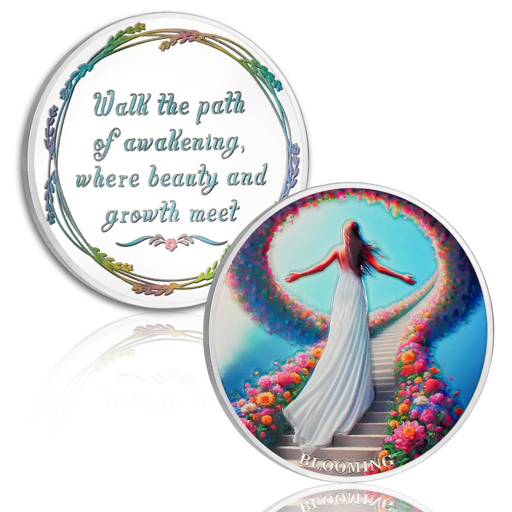 Flowers All The Way Sobriety Coin mysite