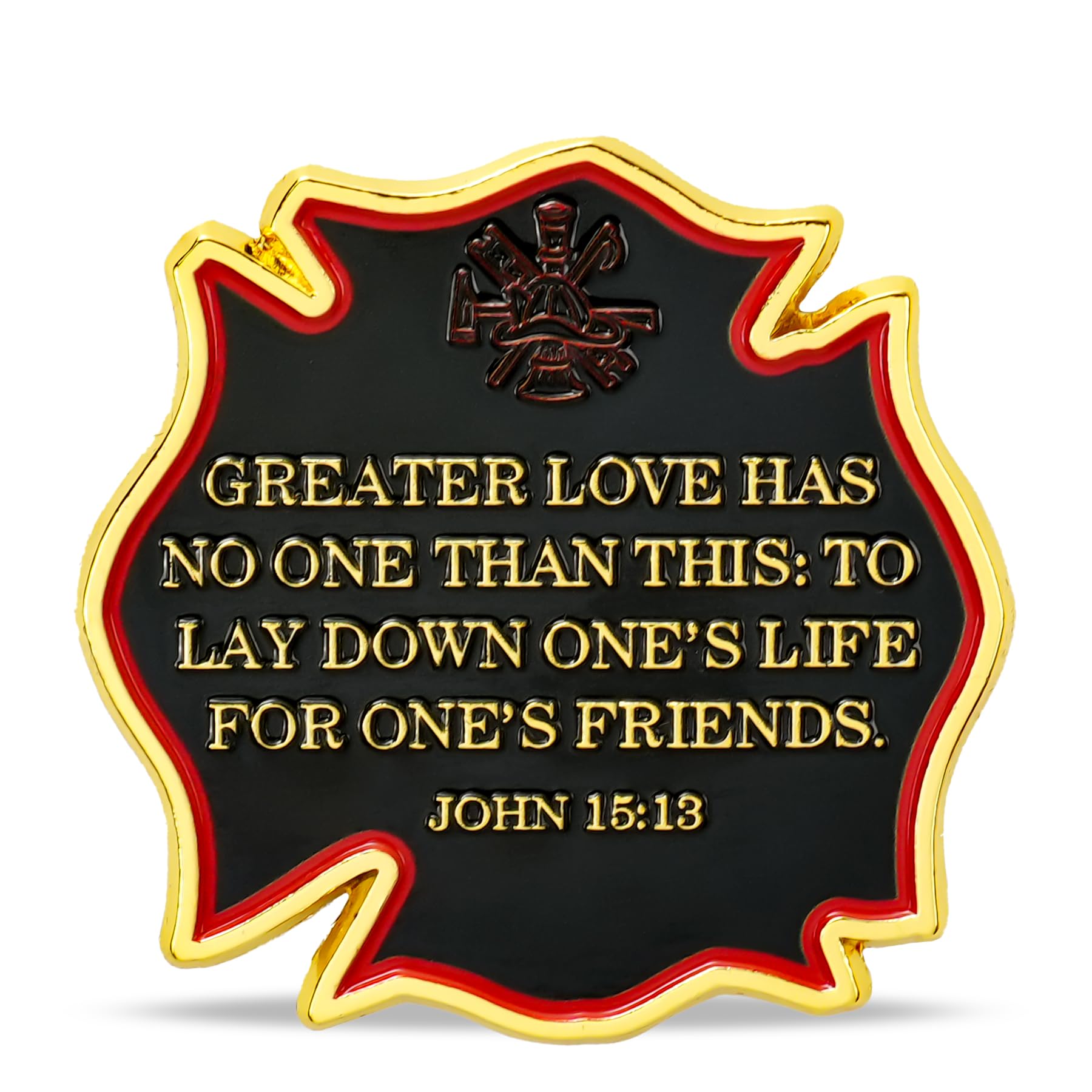 Firefighter Bravery Sacrifice Duty Coin mysite