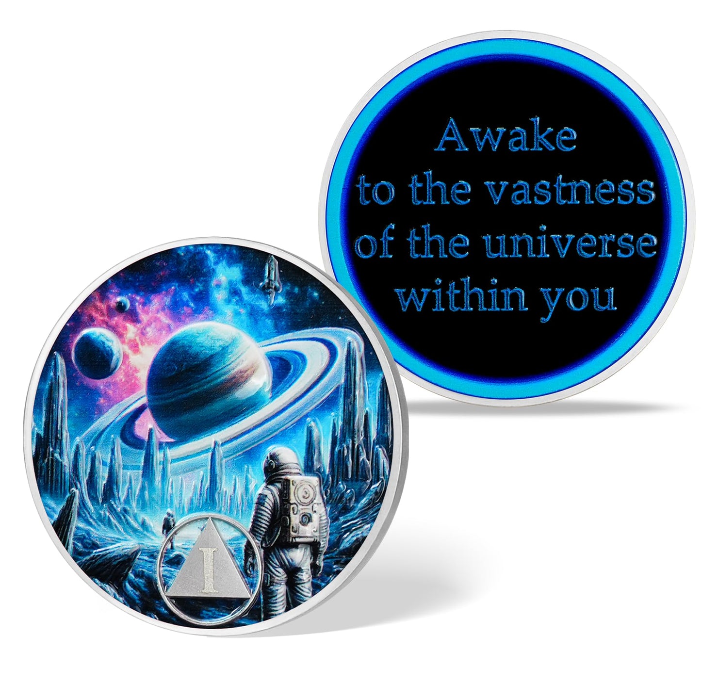 Personalized Cosmic Trek Awakening The Inner Self Recovery Sobriety Coin mysite