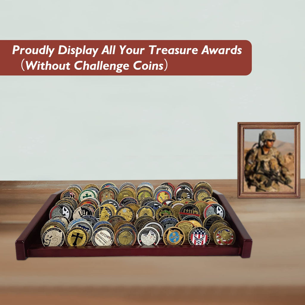 12 Rows Military Challenge Coin Holder Display Case Holds 90-100 Coins mysite