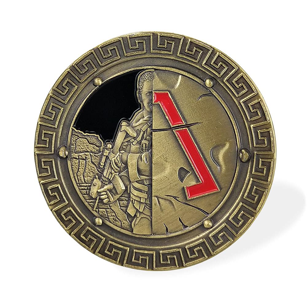 Spartan Warrior Ethos Military Challenge Coin mysite