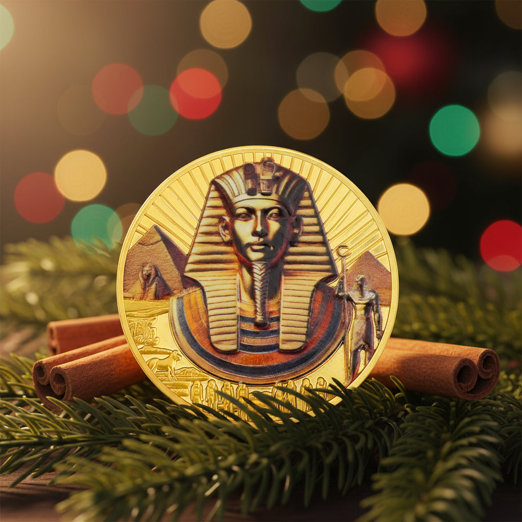 Inspirational Egyptian Symbol Pharaoh Eye of Horus Religious Coin mysite