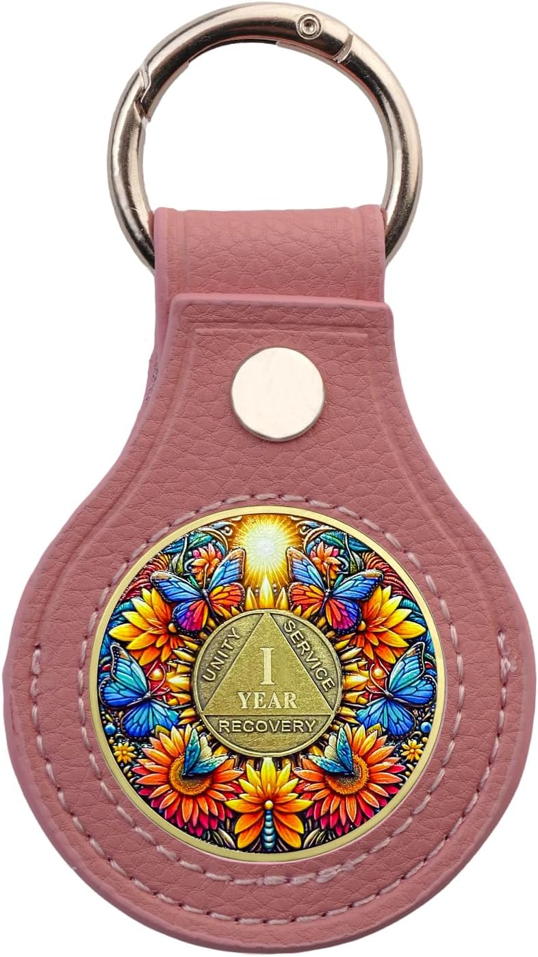 Handmade Premium Leather Coin Holder Keychain mysite