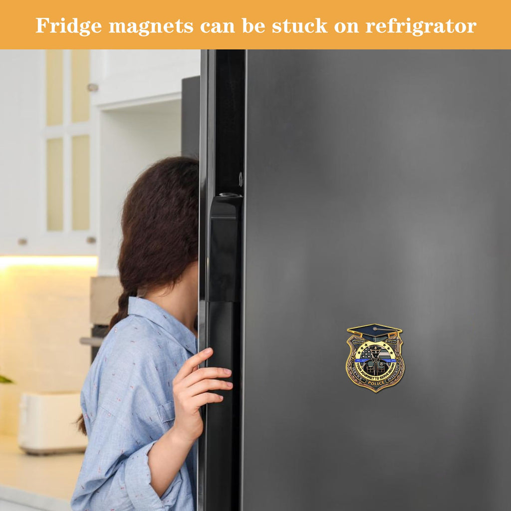 Police Academy Graduation Refrigerator Magnet mysite