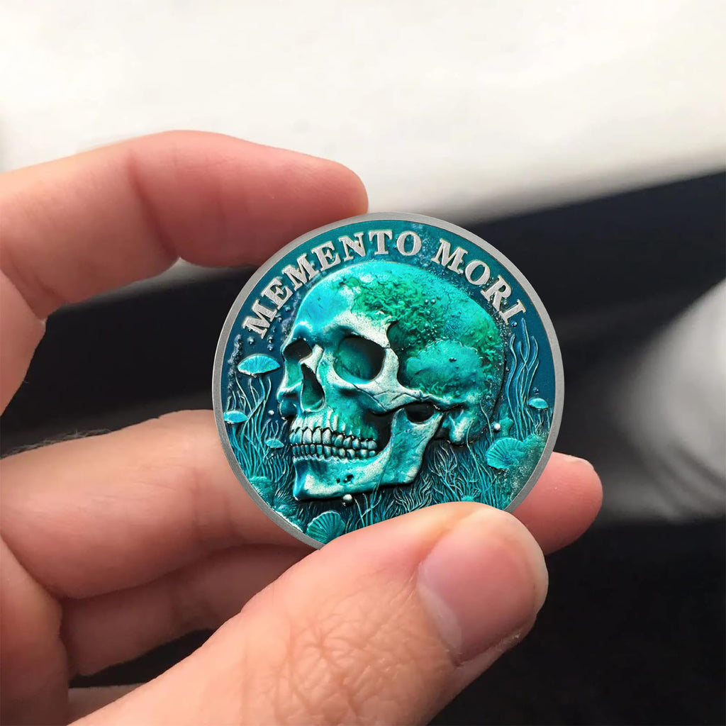 Memento Mori Coin Skull Challenge Coin mysite