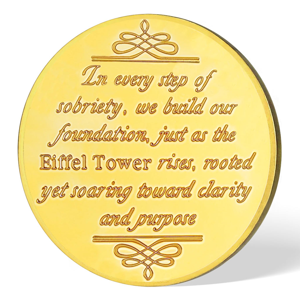 Eiffel Tower Sobriety Coin mysite