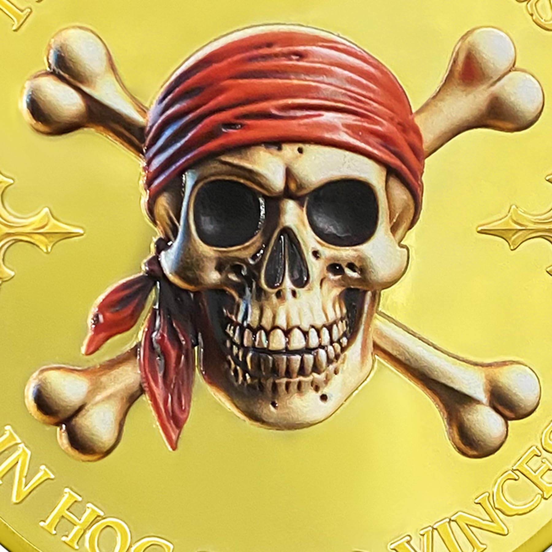 Legendary Treasure Pirates Challenge Coin mysite