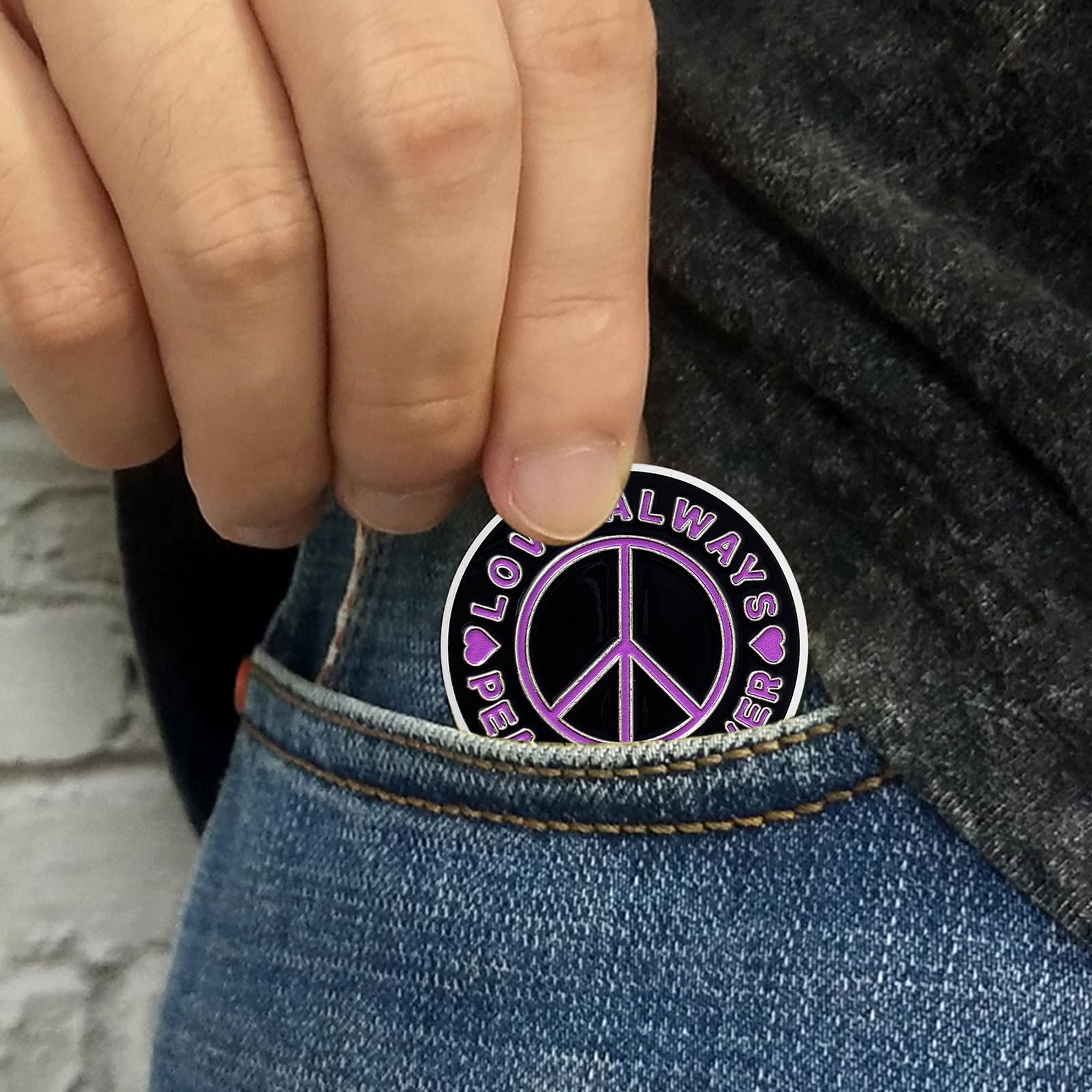 Nature Harmony & Universal Love Environmental Peace Coin mysite