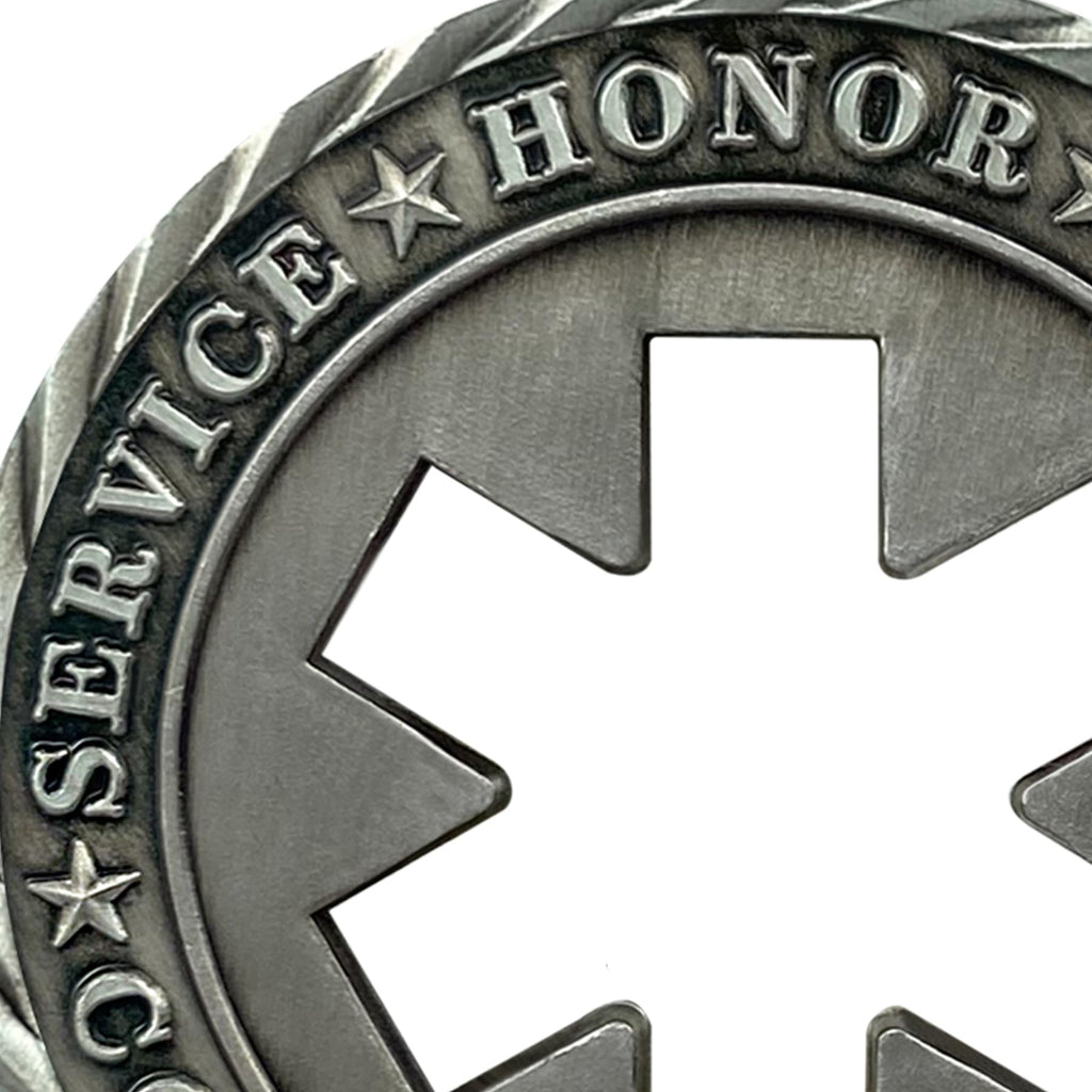Emergency Medical Services Logo EMS Challenge Coin EMS mysite