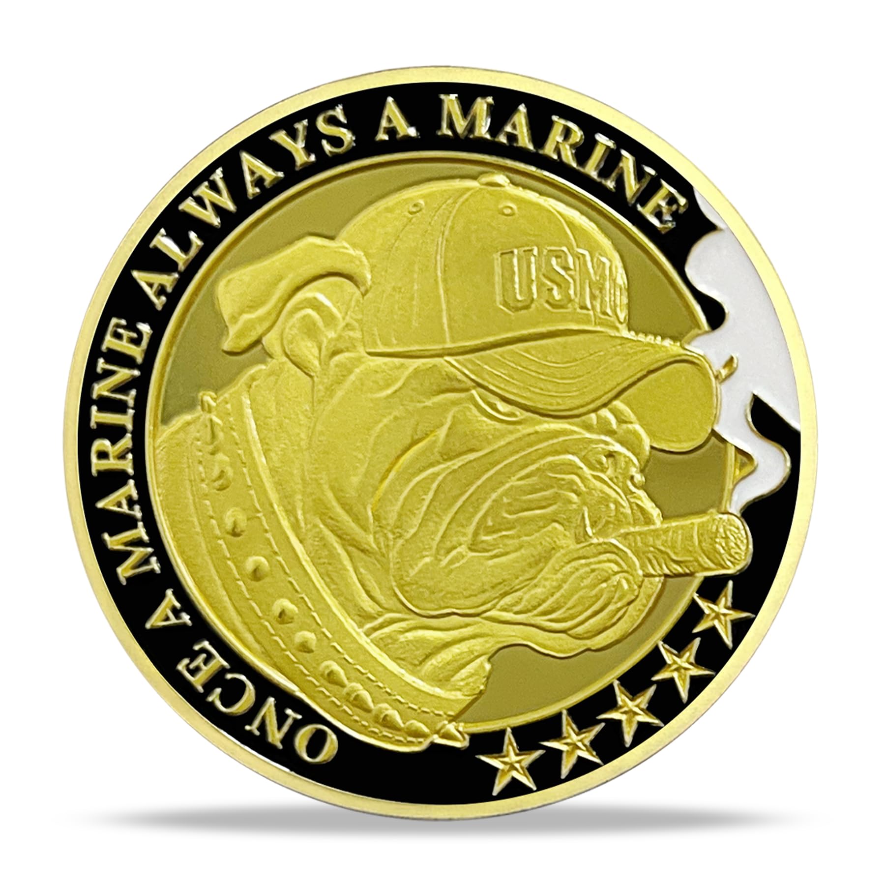 US Marine Devil Dog Challenge Coin Military Coins Gift for Marines mysite