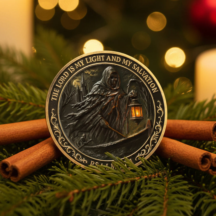 The Lord is My Light Christian Challenge Coin mysite