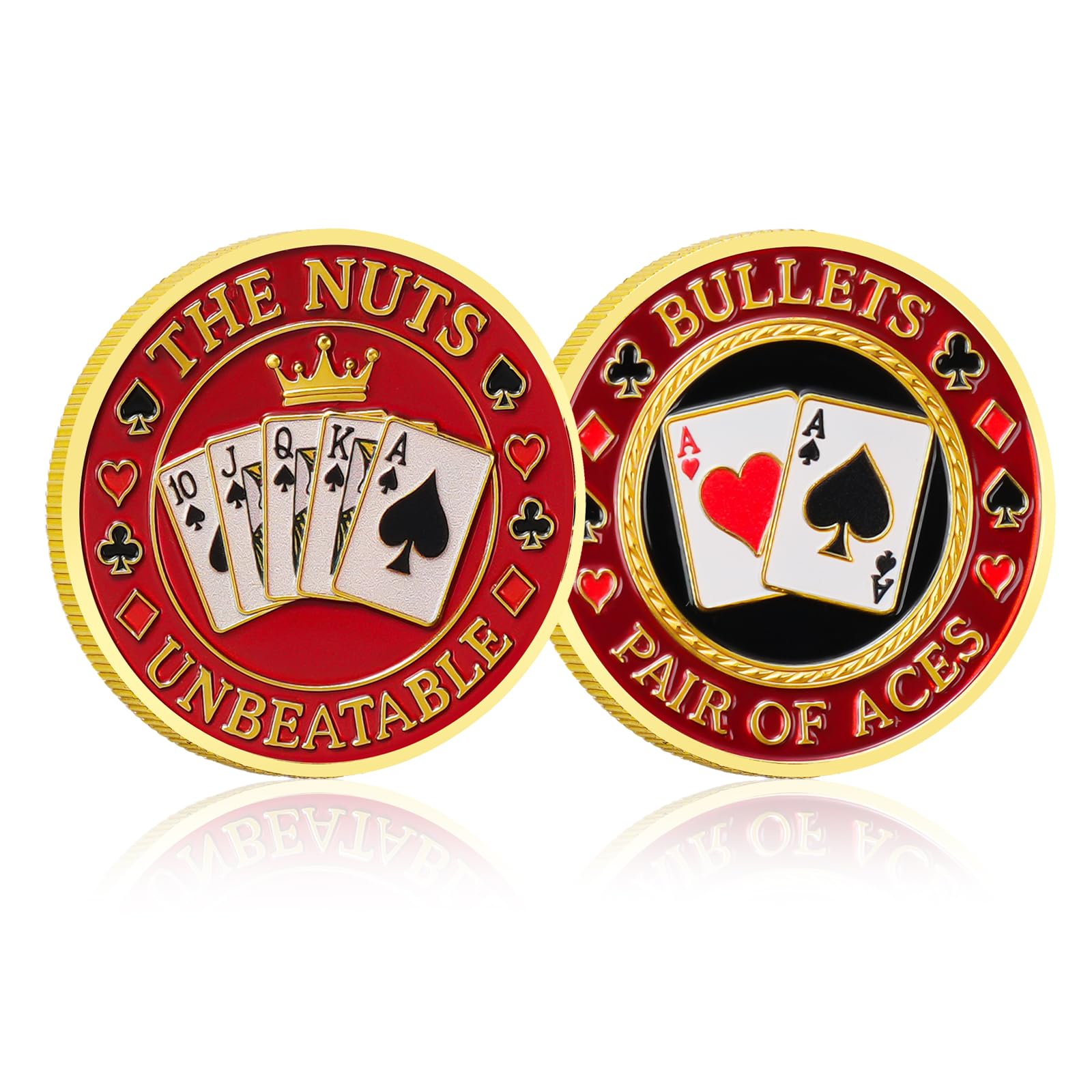 Poker Card Protectors  Good Luck Guard Coin mysite