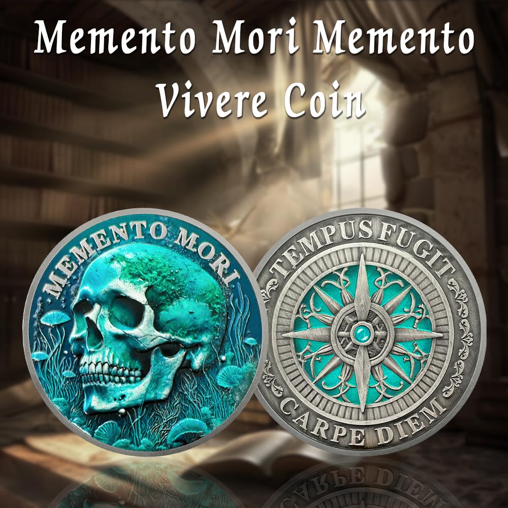 Memento Mori Coin Skull Challenge Coin mysite