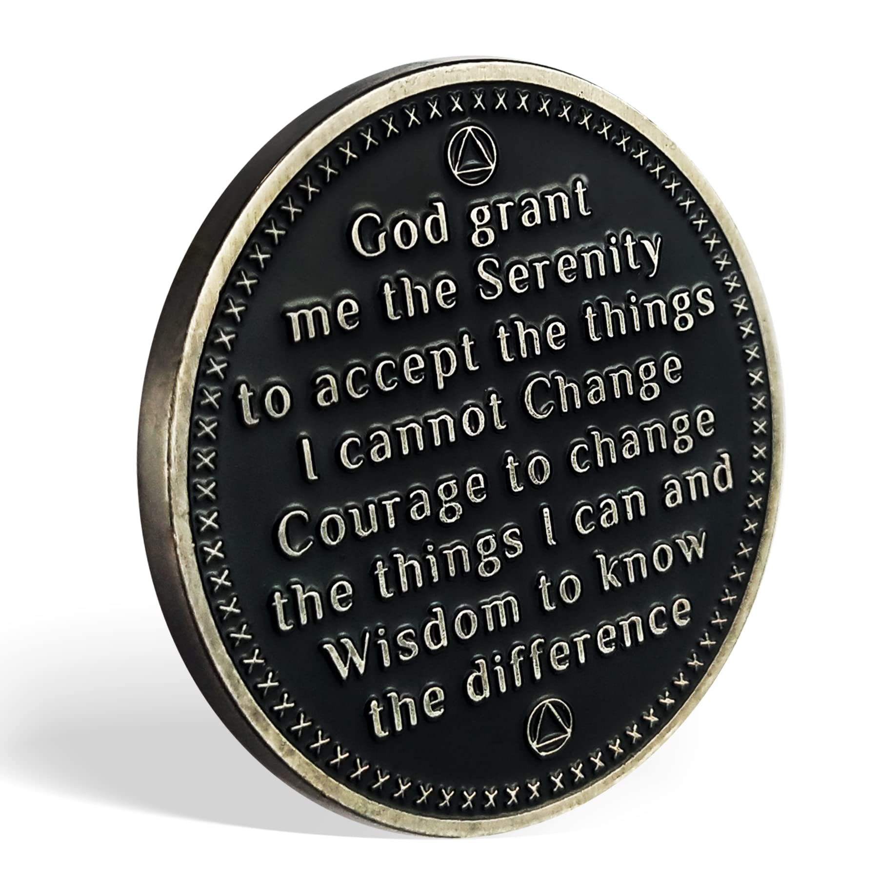 AA Medallion Recovery Grateful I Am Alive Sobriety Coin mysite