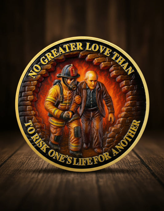 Firefighter Rescue Duty Honor Coin mysite