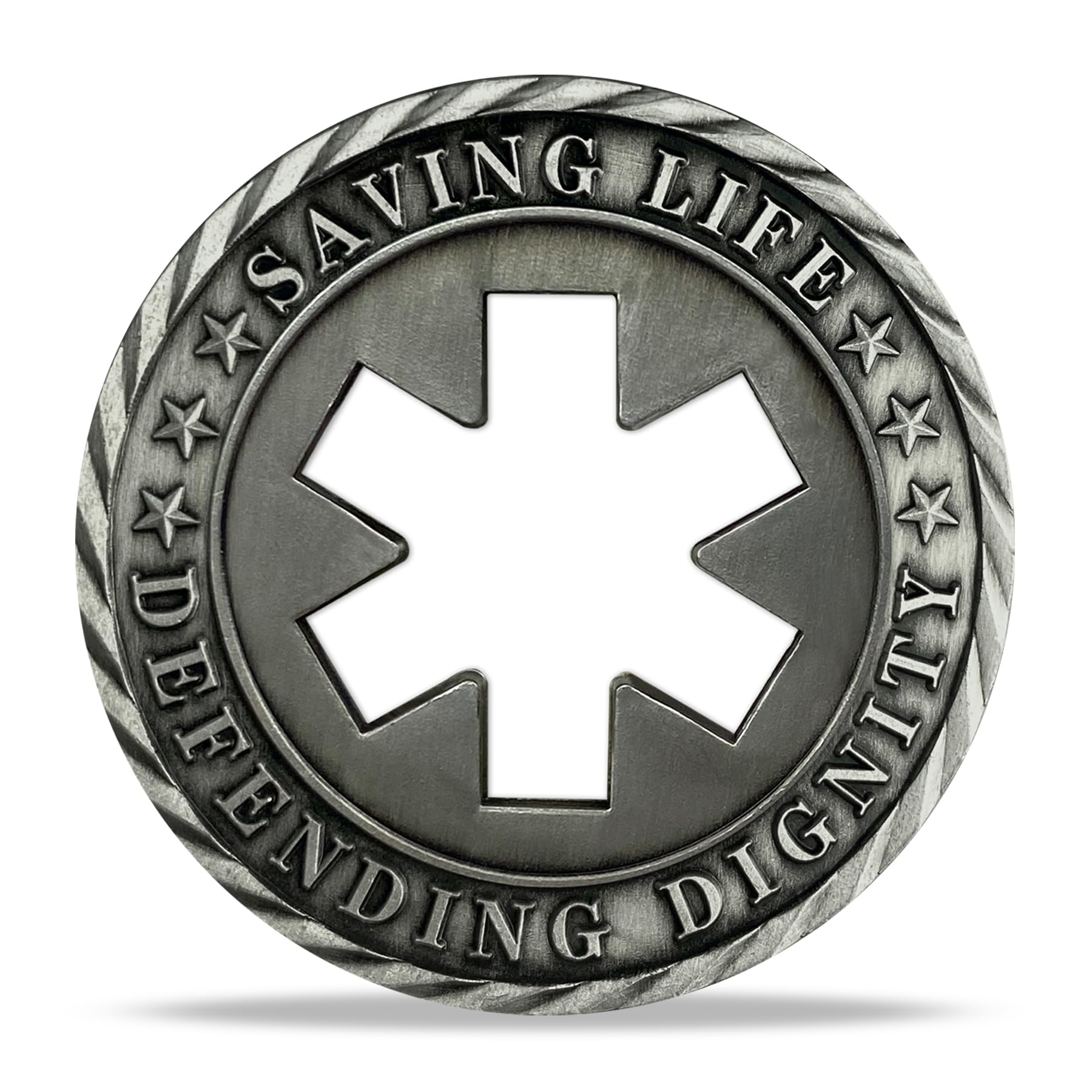 Emergency Medical Services Logo EMS Challenge Coin EMS mysite