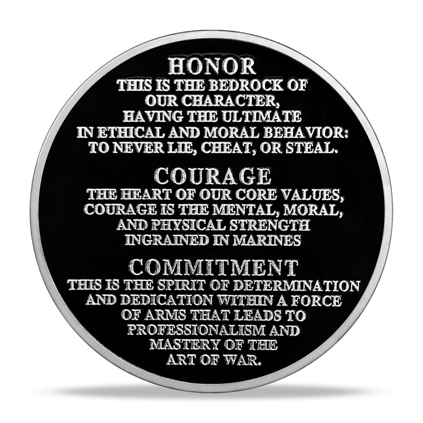 Marine Corps Core Value Challenge Coin mysite