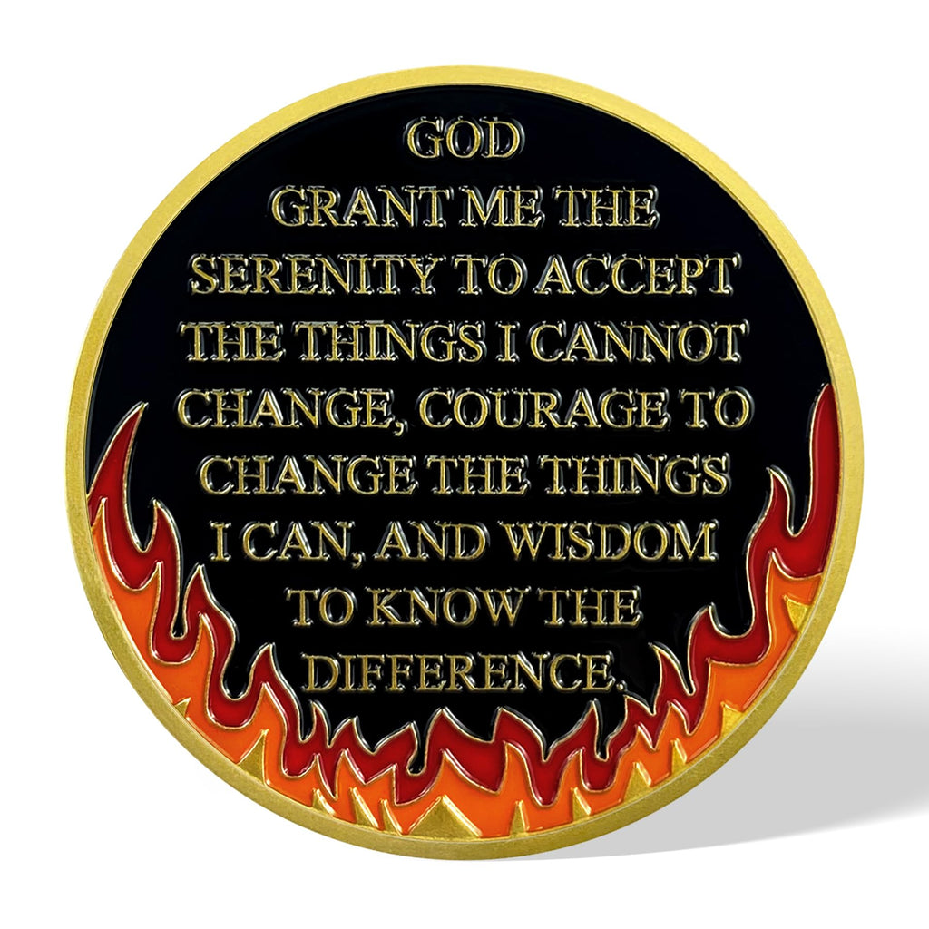 Rebirth from the Ashes Phoenix Sobriety Coin mysite