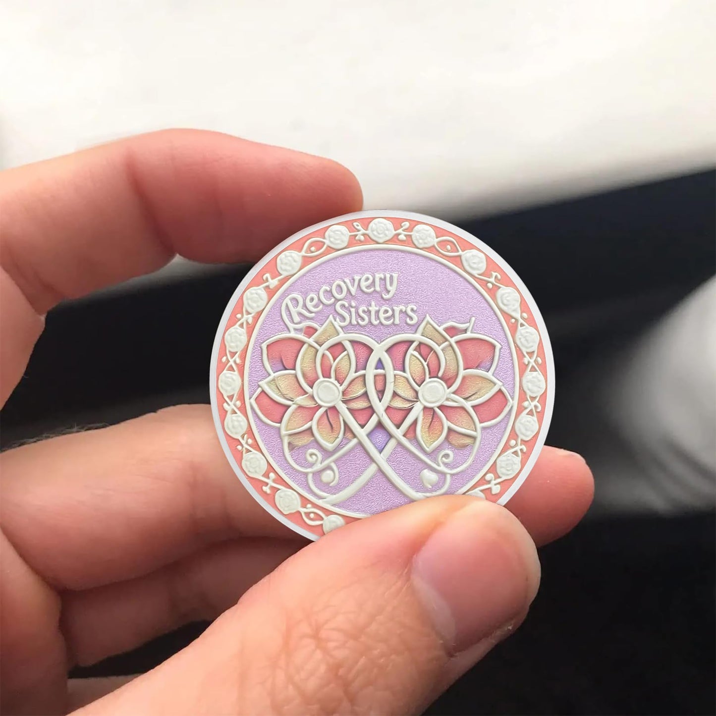 Never Alone Original Recovery Sisters Sobriety  Coin mysite